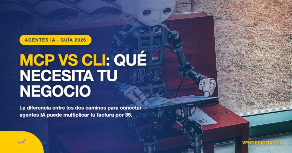 Agentes de inteligencia artificial: MCP vs CLI — qué tecnología necesita tu negocio en 2026