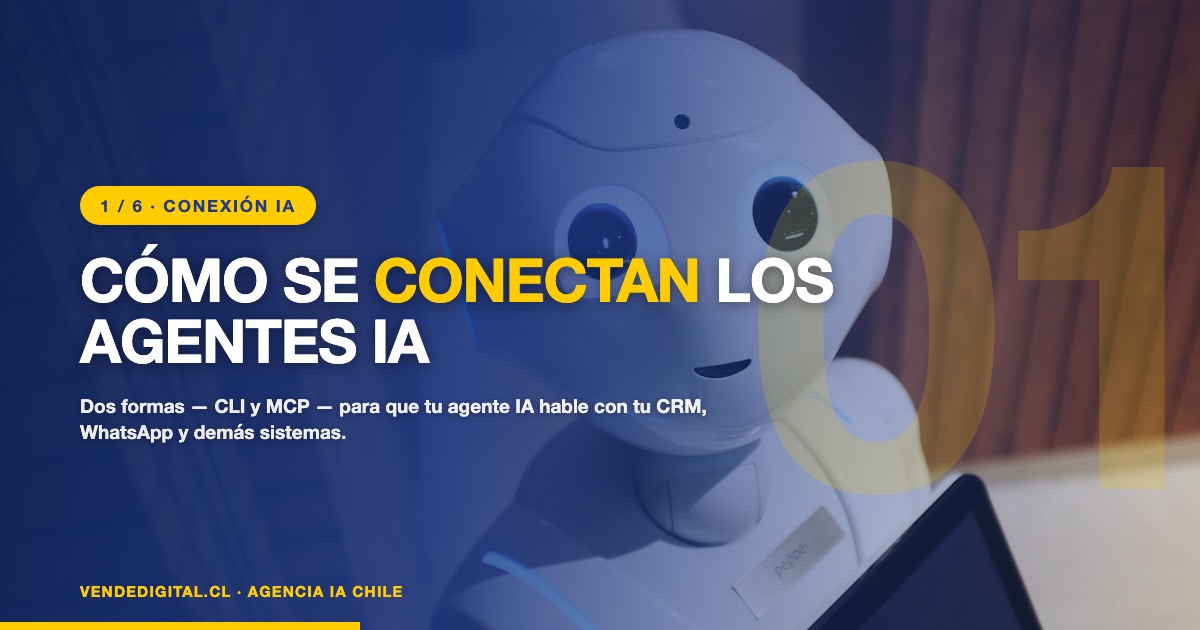 Cómo se conectan los agentes de inteligencia artificial a tus sistemas usando CLI o MCP