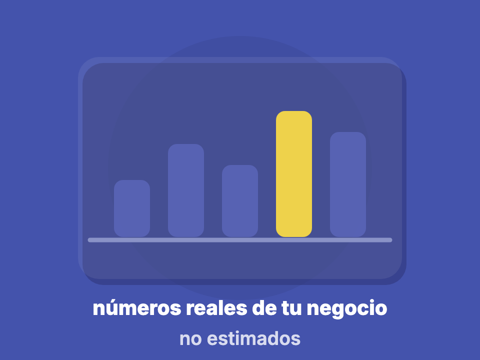 El asistente de IA revisa los datos reales del negocio, no estimaciones